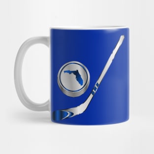 NHL - FL Blue and White Stick and Puck Mug